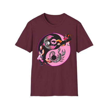 Sharpshooter vs Scorpion Deathlock TShirt - Bret Hart vs Sting