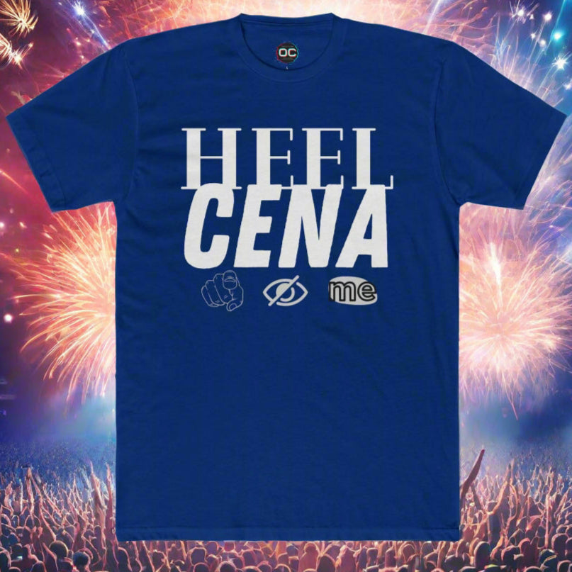 "Heel Cena" is In The House! - WWE and Pro Wrestling Inspired Shirt, John Cena, The Rock, Cody Rhodes, Wrestlemania Gear