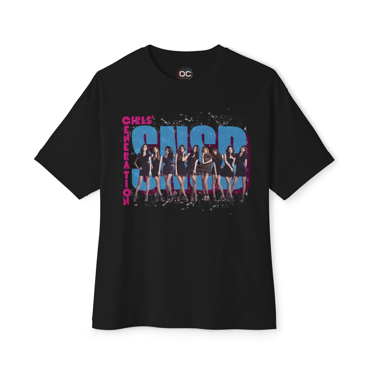 OG Girls Generation Oversized Boxy Tee | Legends of KPop Retro Fan T-Shirt