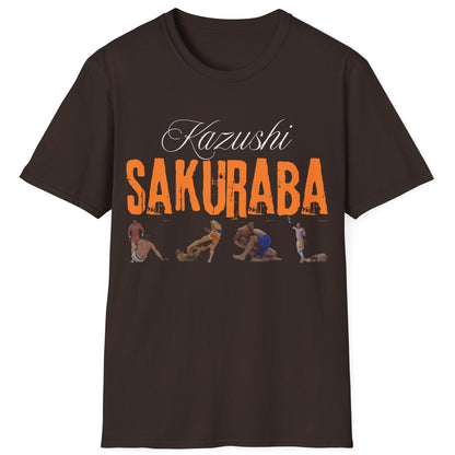 Kazushi Sakuraba "Saku" Tribute T-Shirt – PrideFC Legend Homage | MMA Retro Icon Tee