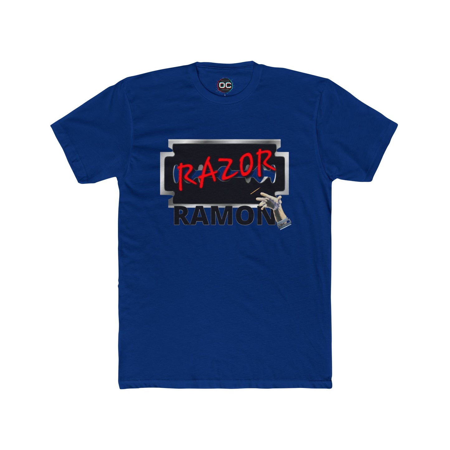 Razor Ramon Tribute T-Shirt – Toothpick Flick & Razor Blade Design | Wrestling Legend Fan Tee