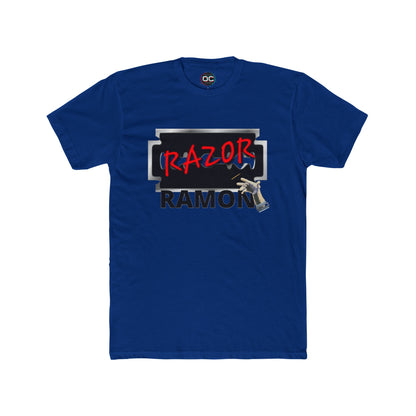 Razor Ramon Tribute T-Shirt – Toothpick Flick & Razor Blade Design | Wrestling Legend Fan Tee