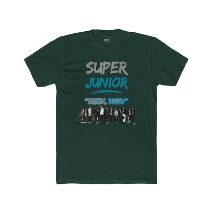 Super Junior K-Pop Tribute Tee | 'Sorry, Sorry' Paint Splatter Logo Shirt
