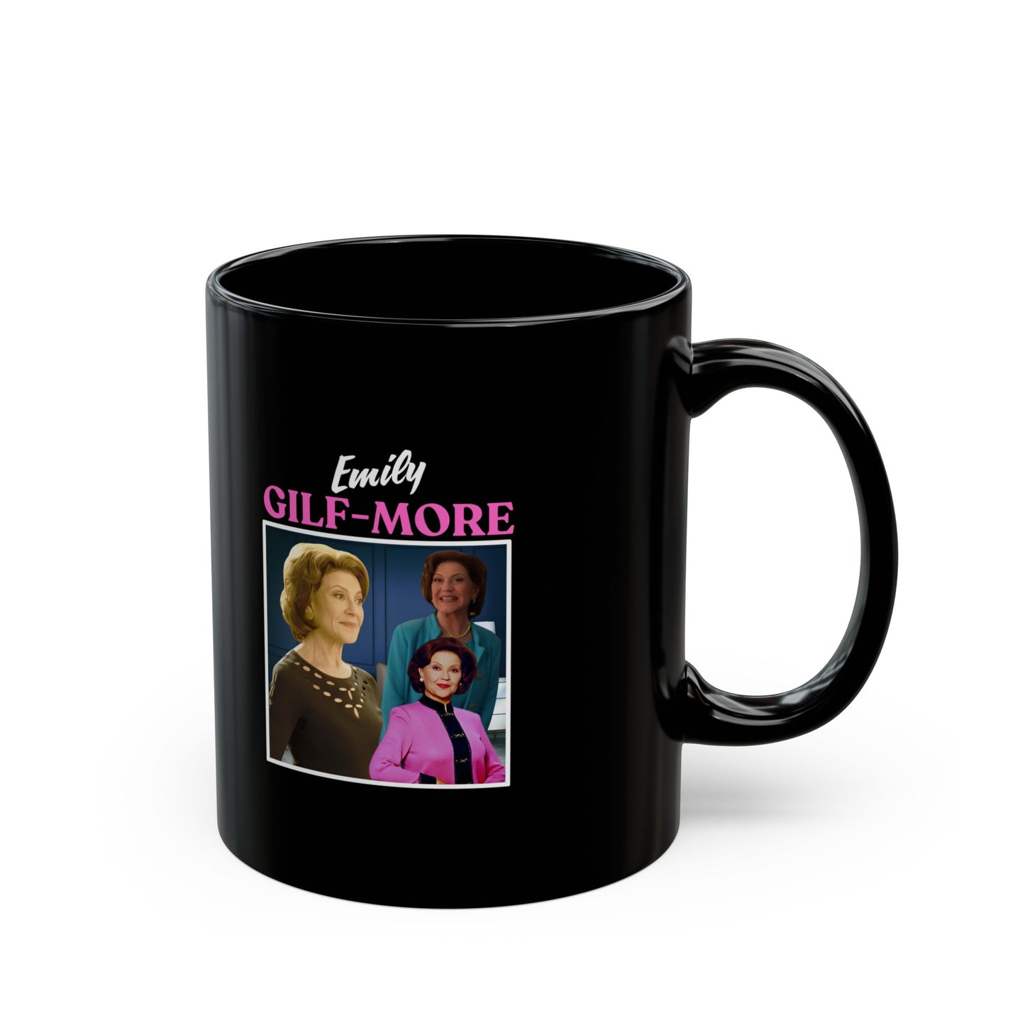 Emily Gilf-more Gilmore Girls Mug - TV Show Black Mug, Coffee & Tee, Gilmore Girls Fan Gift