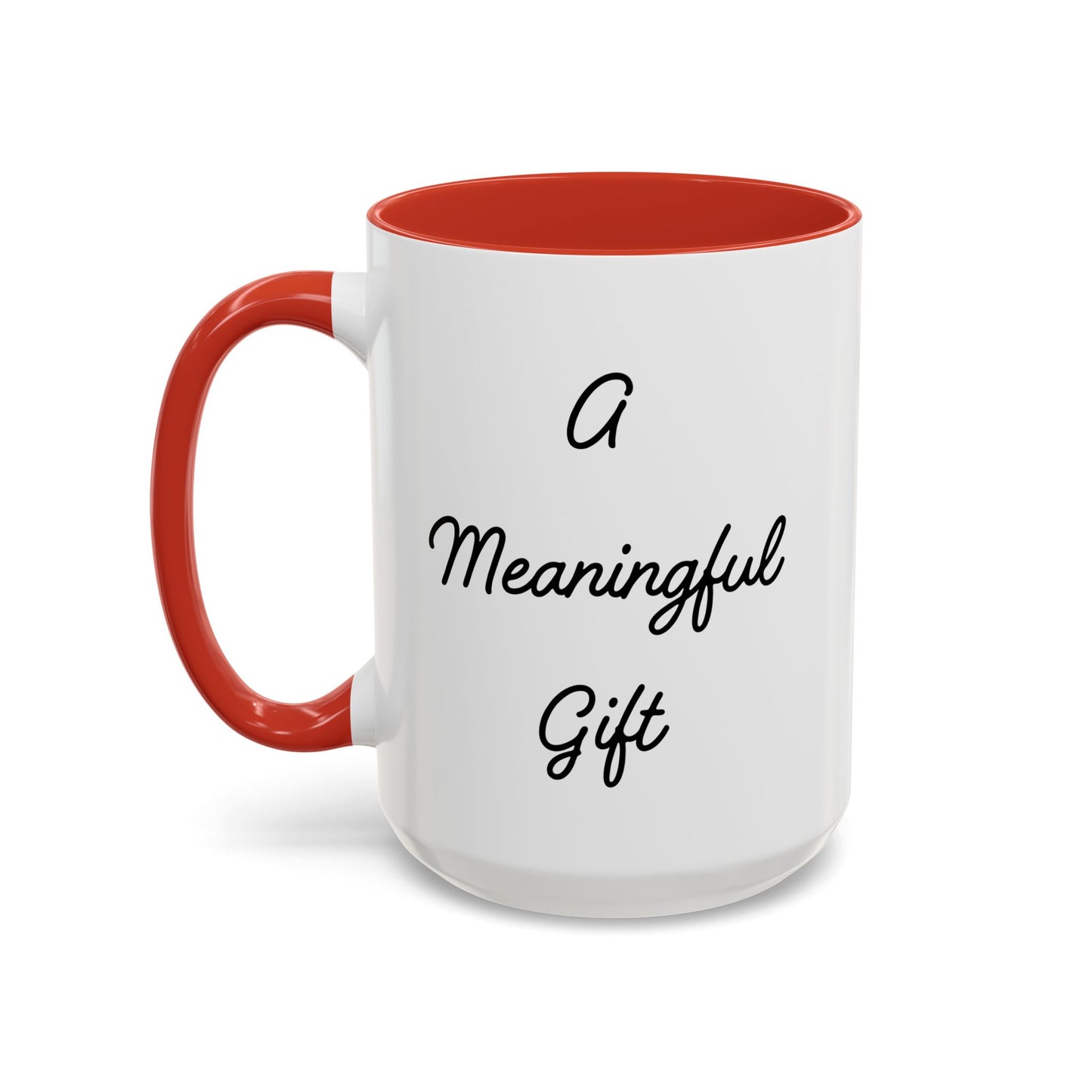 A Meaningful Gift Mug, For Those That Care, But Not That Much - In White