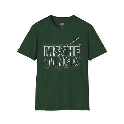 "MSCHF MNGD" Magic Map Tee – A Potter Inspired  'Mischief Managed' Tribute T-Shirt