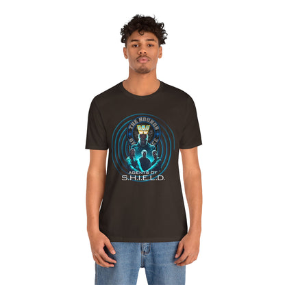 Agents of SHIELD Tee – WWE x Marvel Wrestling Mash-Up Shirt