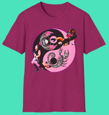 Sharpshooter vs Scorpion Deathlock TShirt - Bret Hart vs Sting