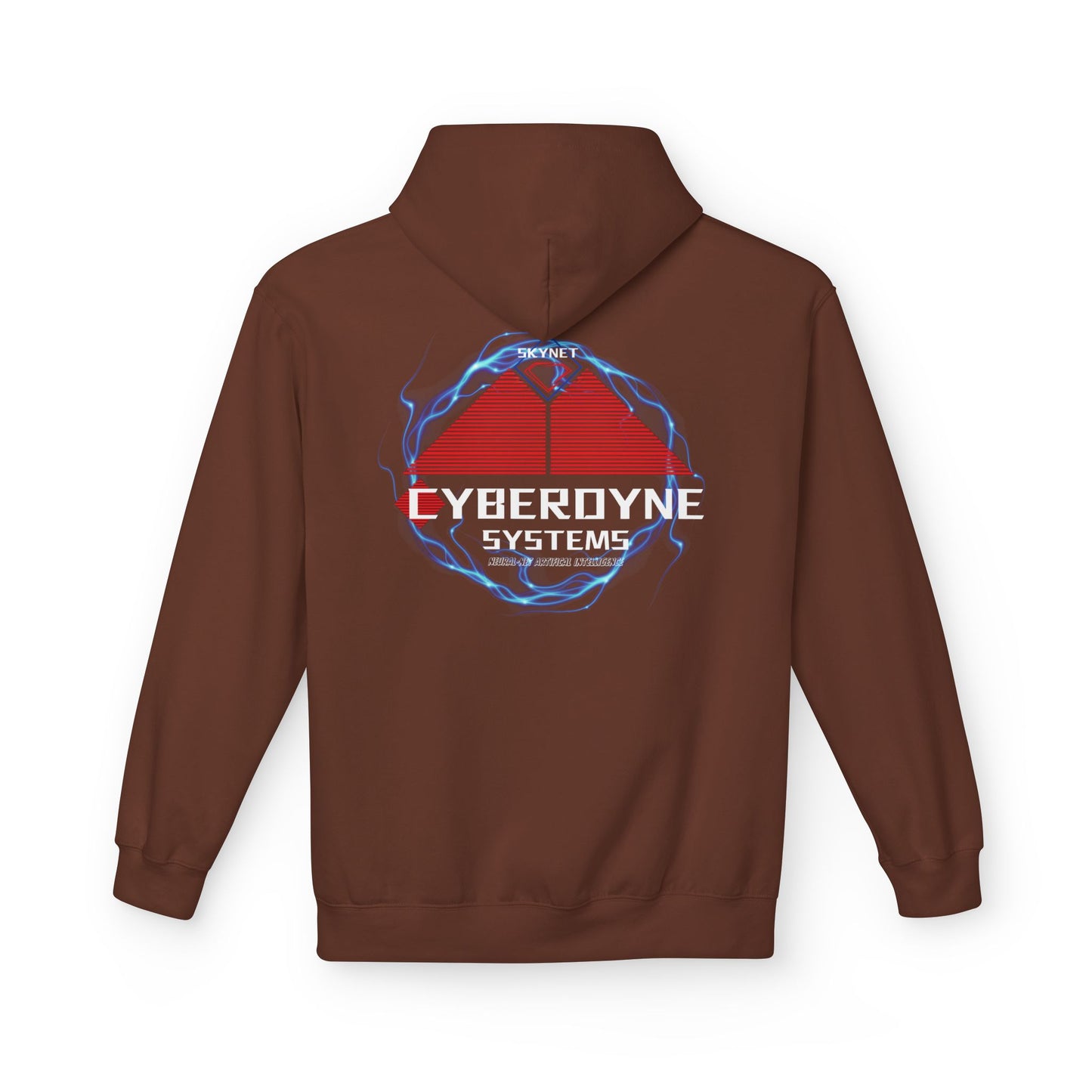 Cyberdyne Systems Logo - Double-Sided Terminator Skynet Hoodie, Sci-Fi Movie Design