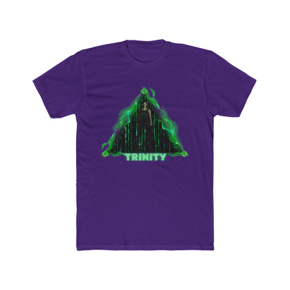 Trinity Matrix Unisex Cotton Crew Tee, Cyberpunk Graphic Tee, Retro Movie T-Shirt, Gift for Fans, Cool Streetwear