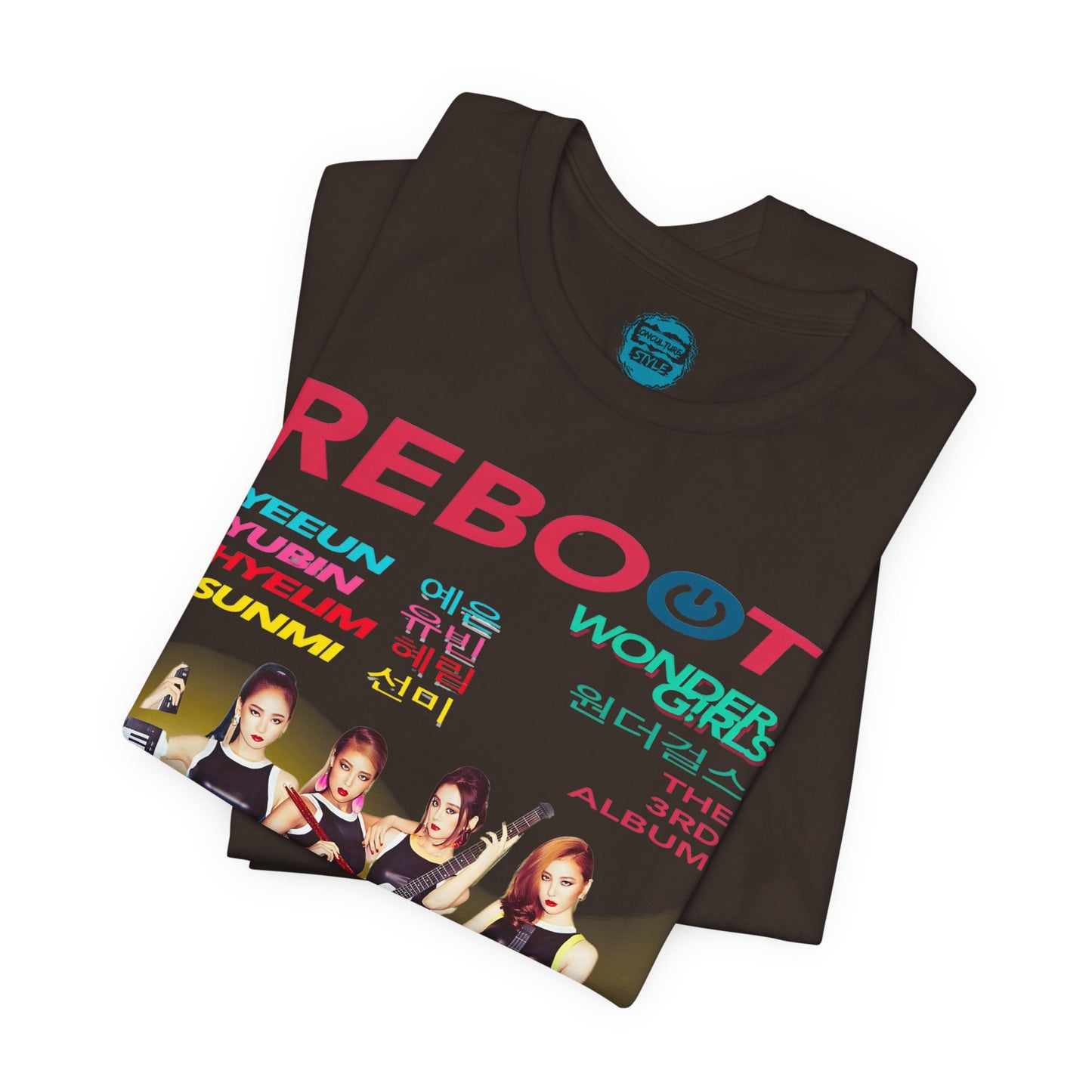 Girls of Wonder “Reboot” Comeback Tee | Legendary Retro KPop Girl Group Tribute T-Shirt