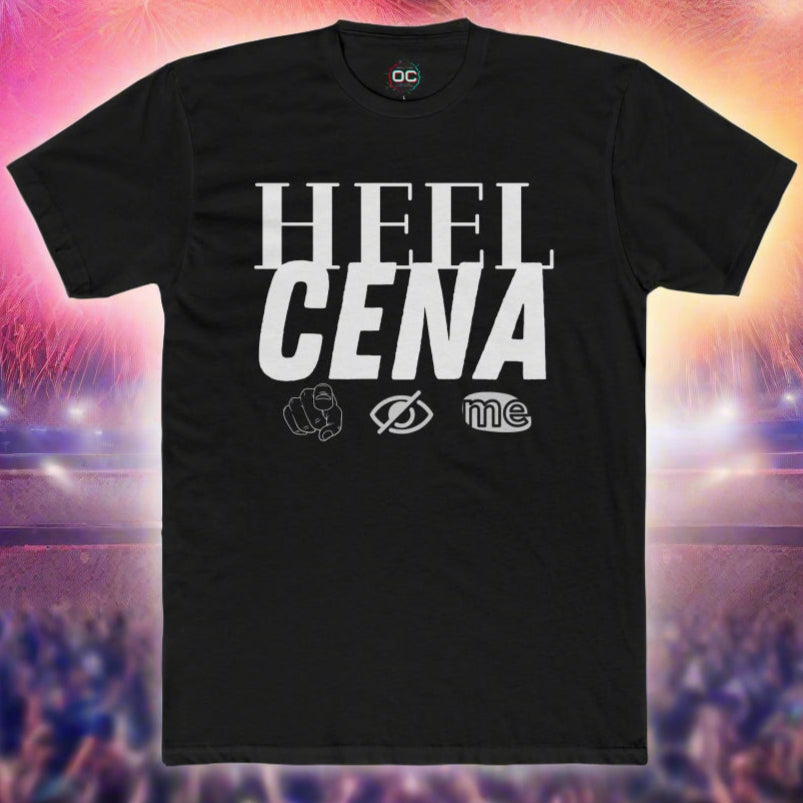 "Heel Cena" is In The House! - WWE and Pro Wrestling Inspired Shirt, John Cena, The Rock, Cody Rhodes, Wrestlemania Gear