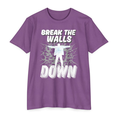 Chris Jericho 'Break The Walls Down' T-Shirt - Light-Up Jacket Inspired Wrestling Tee