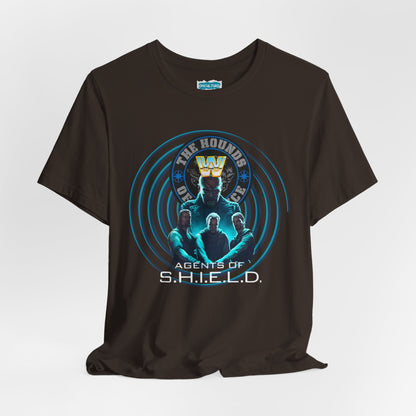 Agents of SHIELD Tee – WWE x Marvel Wrestling Mash-Up Shirt