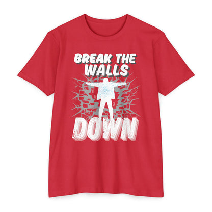 Chris Jericho 'Break The Walls Down' T-Shirt - Light-Up Jacket Inspired Wrestling Tee