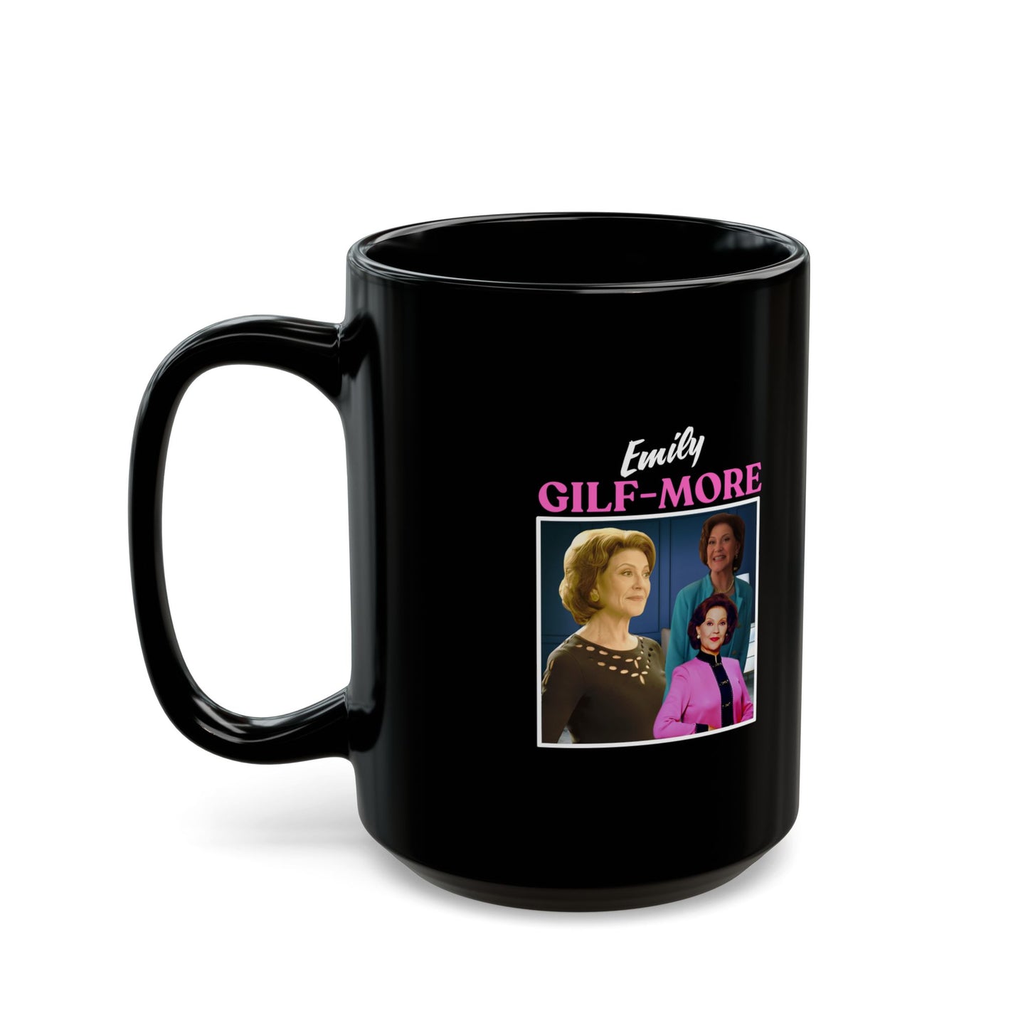 Emily Gilf-more Gilmore Girls Mug - TV Show Black Mug, Coffee & Tee, Gilmore Girls Fan Gift