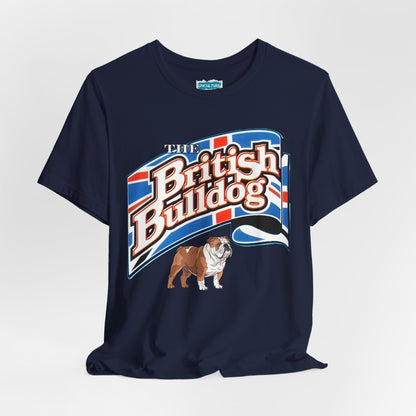 The British Bulldog Tee – Classic Pro Wrestling Tribute Shirt