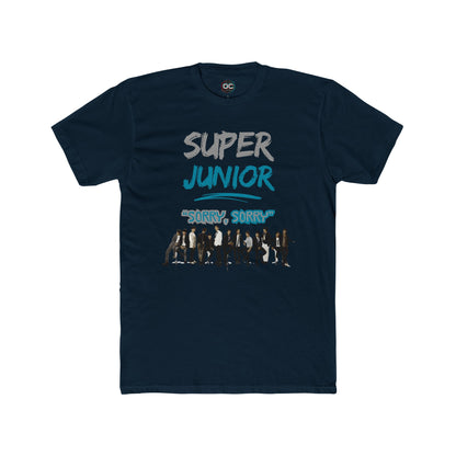 Super Junior K-Pop Tribute Tee | 'Sorry, Sorry' Paint Splatter Logo Shirt