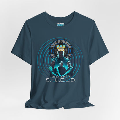Agents of SHIELD Tee – WWE x Marvel Wrestling Mash-Up Shirt