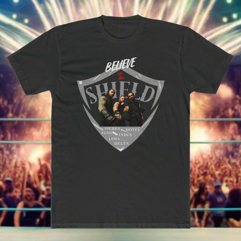 Believe in Justice, Believe in The Shield T-Shirt