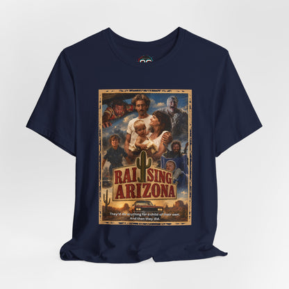 Raising Hell in Arizona Tee | Cult Comedy Movie Poster Tribute T-Shirt