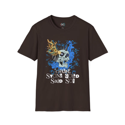 "'Cause Stone Cold Said So" Tee – Stone Cold Steve Austin Tribute Shirt