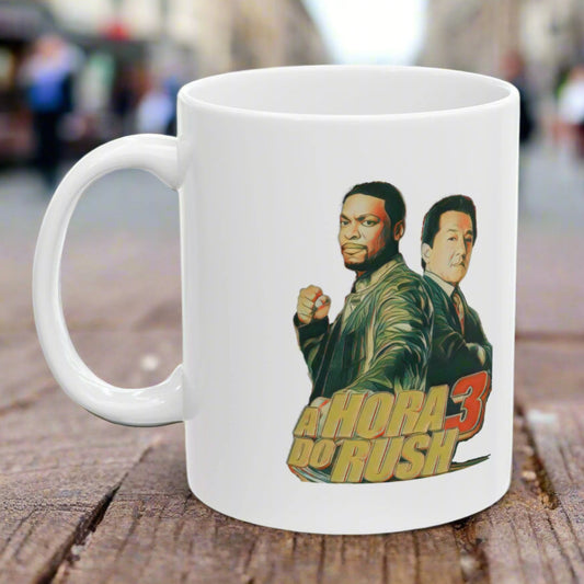 A Hora Do Rush 3 Mug - In White