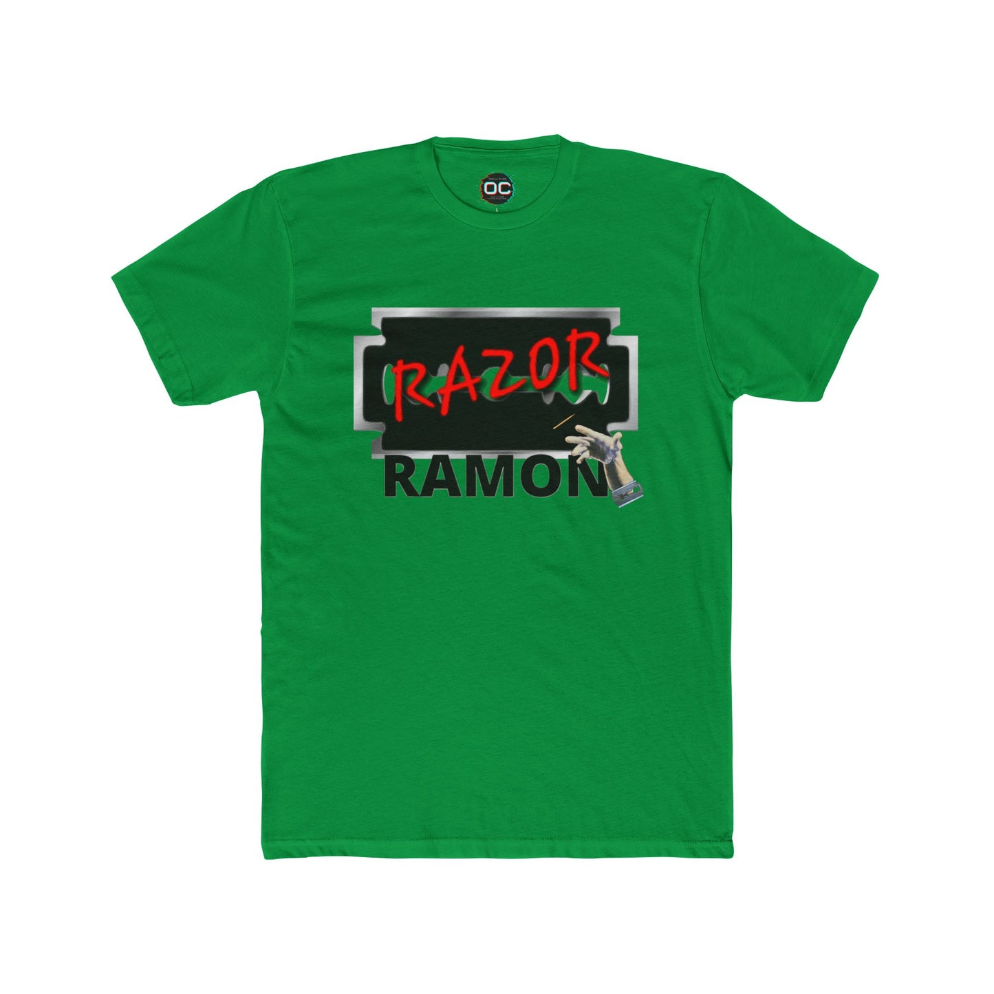 Razor Ramon Tribute T-Shirt – Toothpick Flick & Razor Blade Design | Wrestling Legend Fan Tee