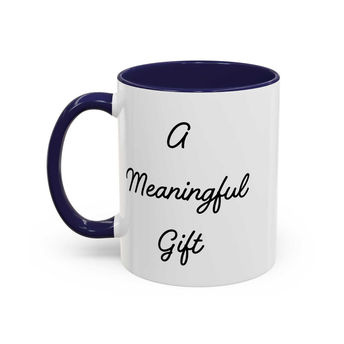 A Meaningful Gift Mug, For Those That Care, But Not That Much - In White