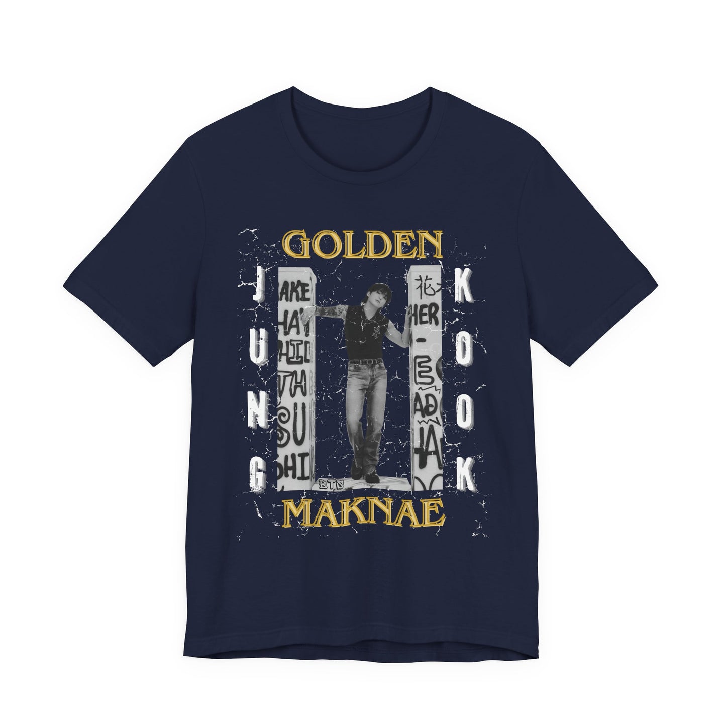 JK The Golden Youth Tee | Vintage Style KPop Fan T-Shirt