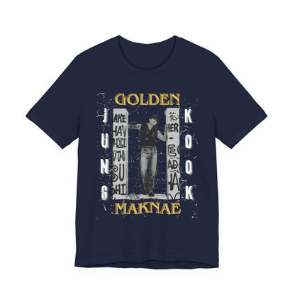 JK The Golden Youth Tee | Vintage Style KPop Fan T-Shirt