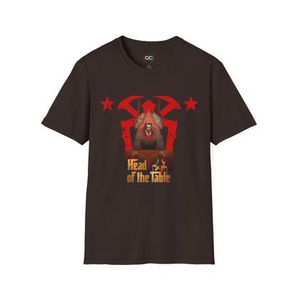 Head of the Table T-Shirt – Animated Roman Reigns in Suit | Bloodline Tribute Tee