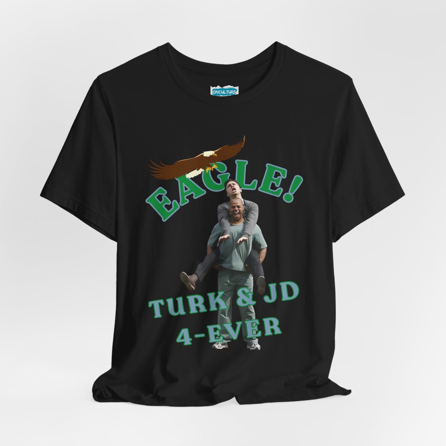“EAGLE!” Classic TV Tee | JD & Turk Tribute T-Shirt