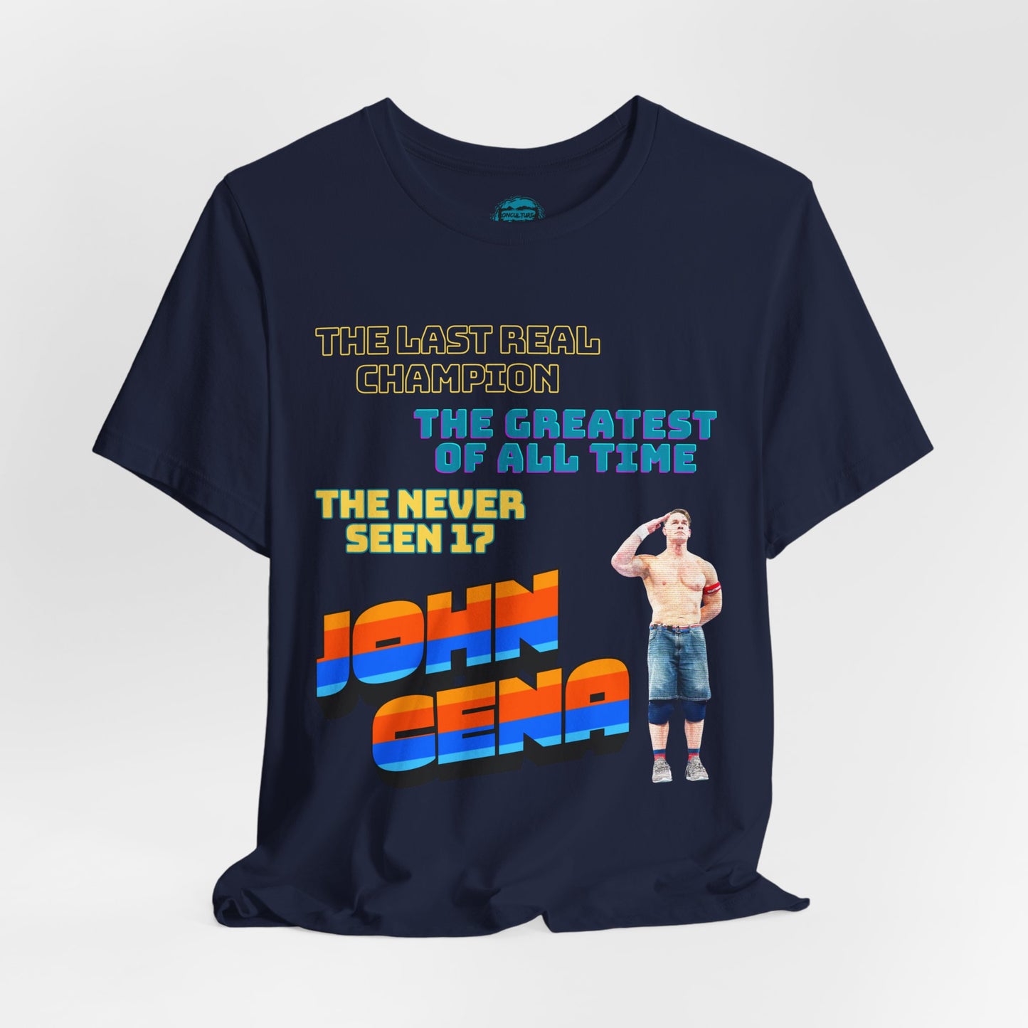 John Cena Tribute T-Shirt – “The Never Seen 17” Legacy Edition— 'The Last Real Champion and The Greatest of All Time'