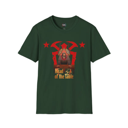 Head of the Table T-Shirt – Animated Roman Reigns in Suit | Bloodline Tribute Tee