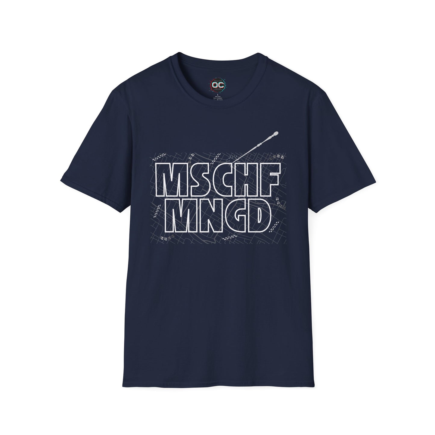 "MSCHF MNGD" Magic Map Tee – A Potter Inspired  'Mischief Managed' Tribute T-Shirt