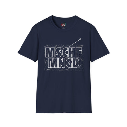 "MSCHF MNGD" Magic Map Tee – A Potter Inspired  'Mischief Managed' Tribute T-Shirt