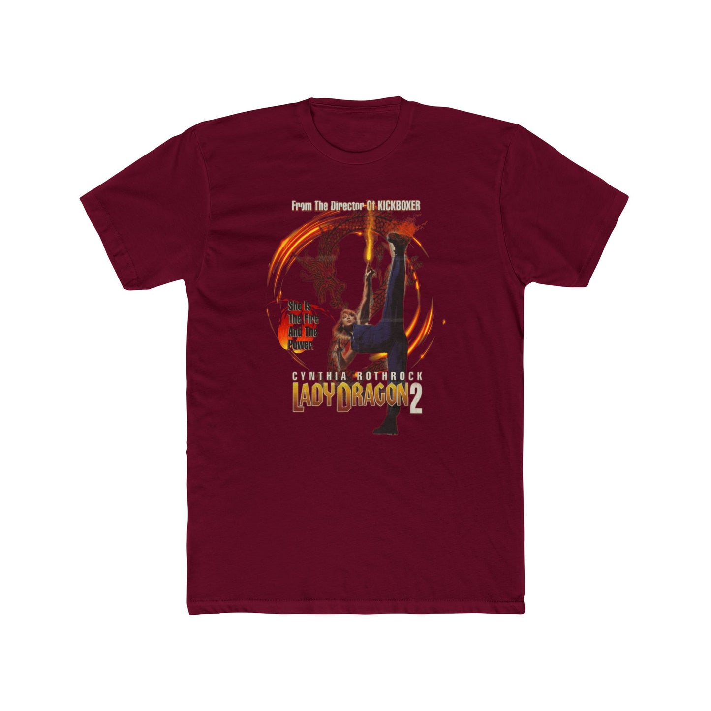 Lady Dragon 2 Graphic - Retro Action Movie T-Shirt