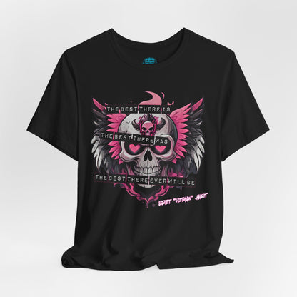 The Best Skull & Wings Logo Tee – Wrestling Legend Tribute T-Shirt