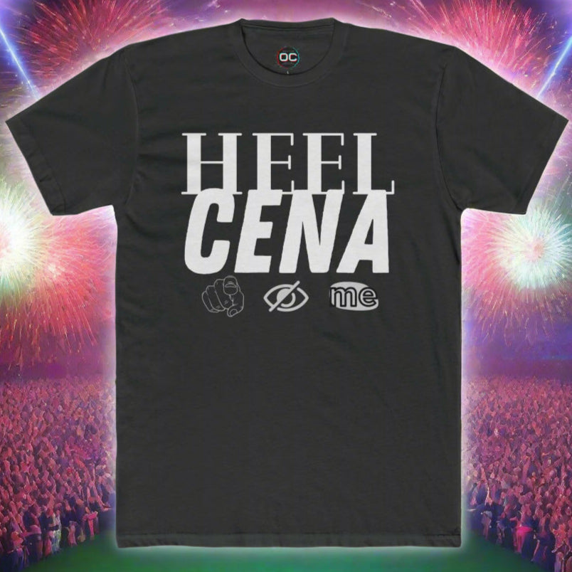 "Heel Cena" is In The House! - WWE and Pro Wrestling Inspired Shirt, John Cena, The Rock, Cody Rhodes, Wrestlemania Gear