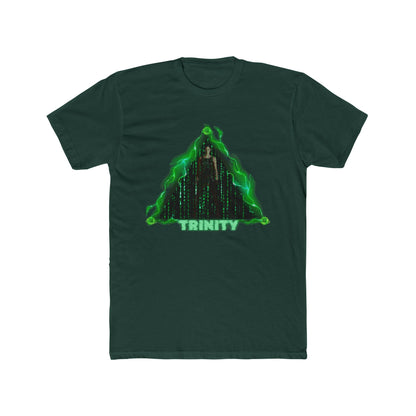 Trinity Matrix Unisex Cotton Crew Tee, Cyberpunk Graphic Tee, Retro Movie T-Shirt, Gift for Fans, Cool Streetwear