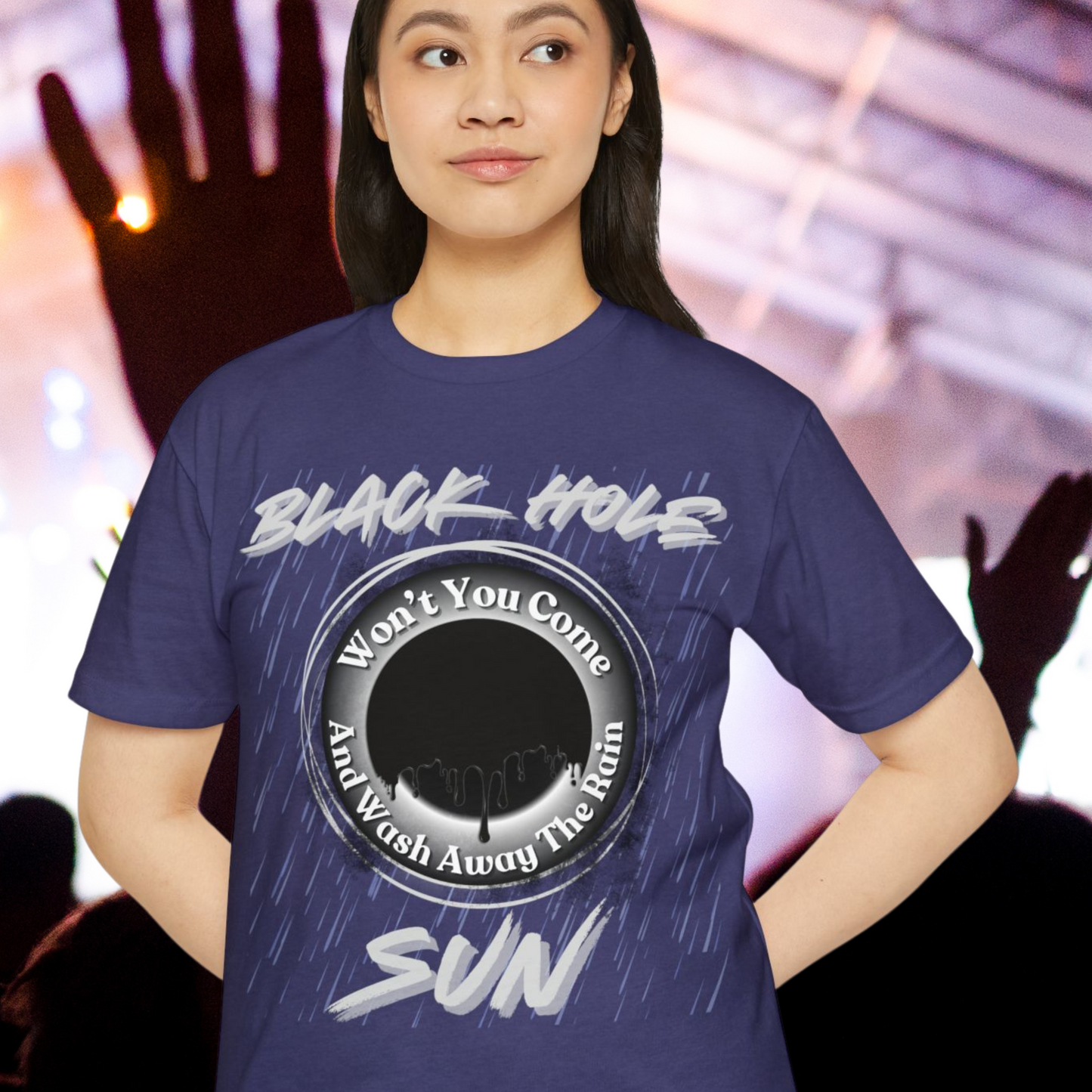 'Black Hole Sun' T-Shirt - 90s Grunge Lyric Tee | Chris Cornell Soundgarden Tribute