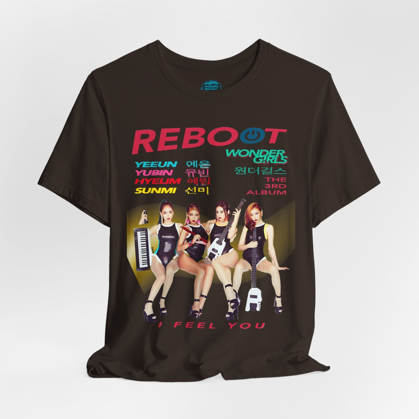 Girls of Wonder “Reboot” Comeback Tee | Legendary Retro KPop Girl Group Tribute T-Shirt