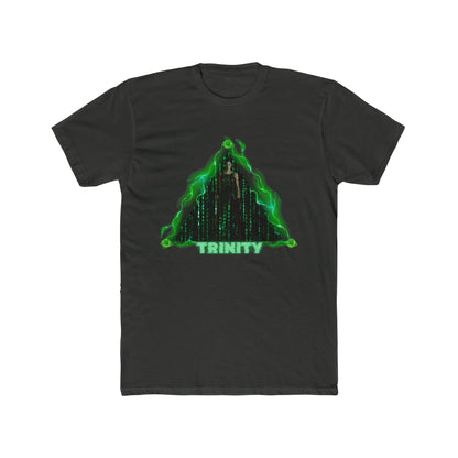 Trinity Matrix Unisex Cotton Crew Tee, Cyberpunk Graphic Tee, Retro Movie T-Shirt, Gift for Fans, Cool Streetwear