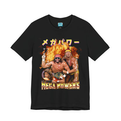 The Mega Powers Tee | Vintage Style Pro Wrestling T-Shirt - Japanese Edition