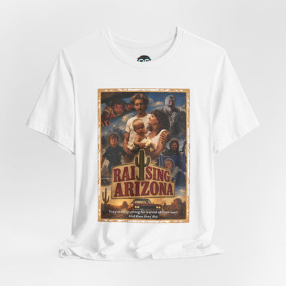 Raising Hell in Arizona Tee | Cult Comedy Movie Poster Tribute T-Shirt