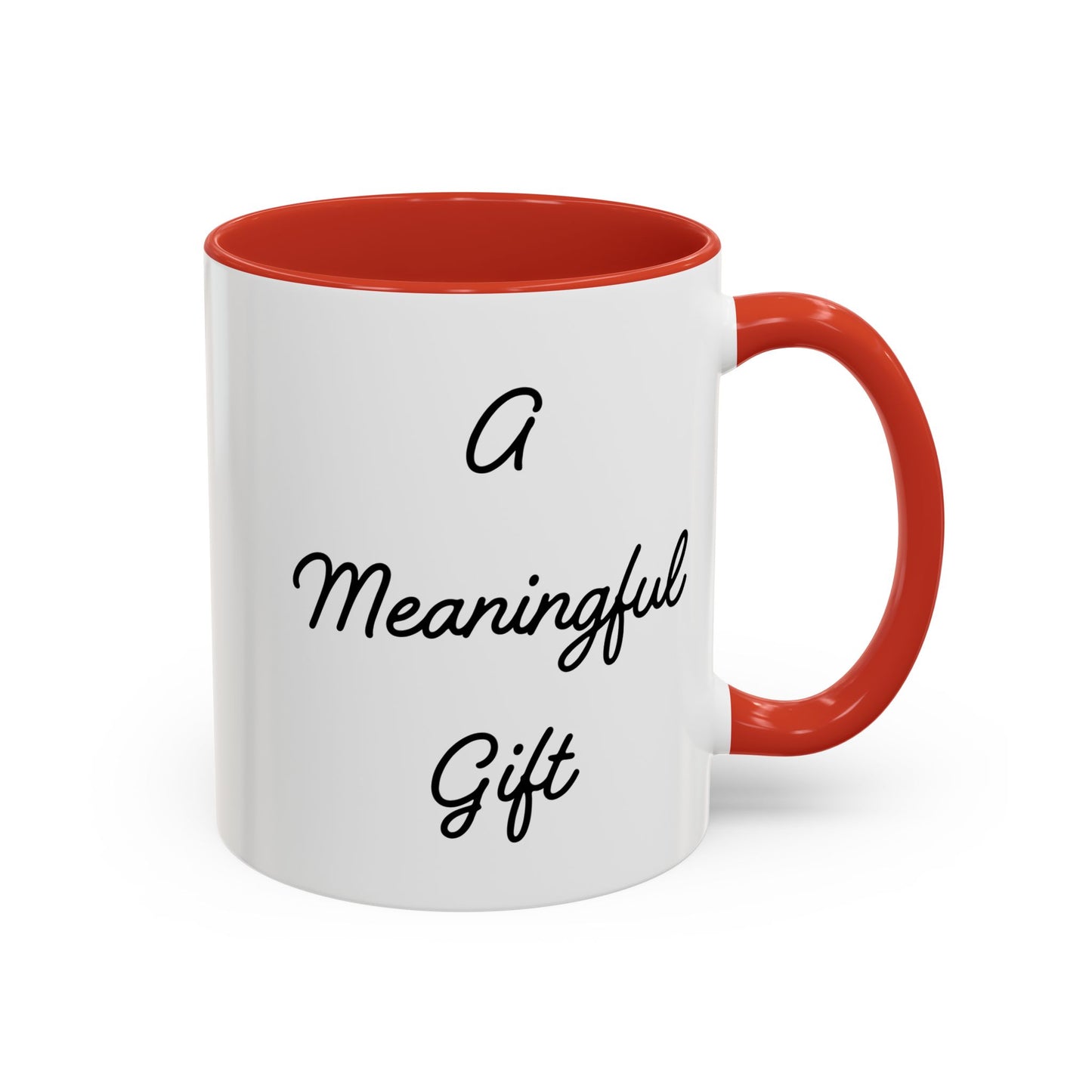 A Meaningful Gift Mug, For Those That Care, But Not That Much - In White