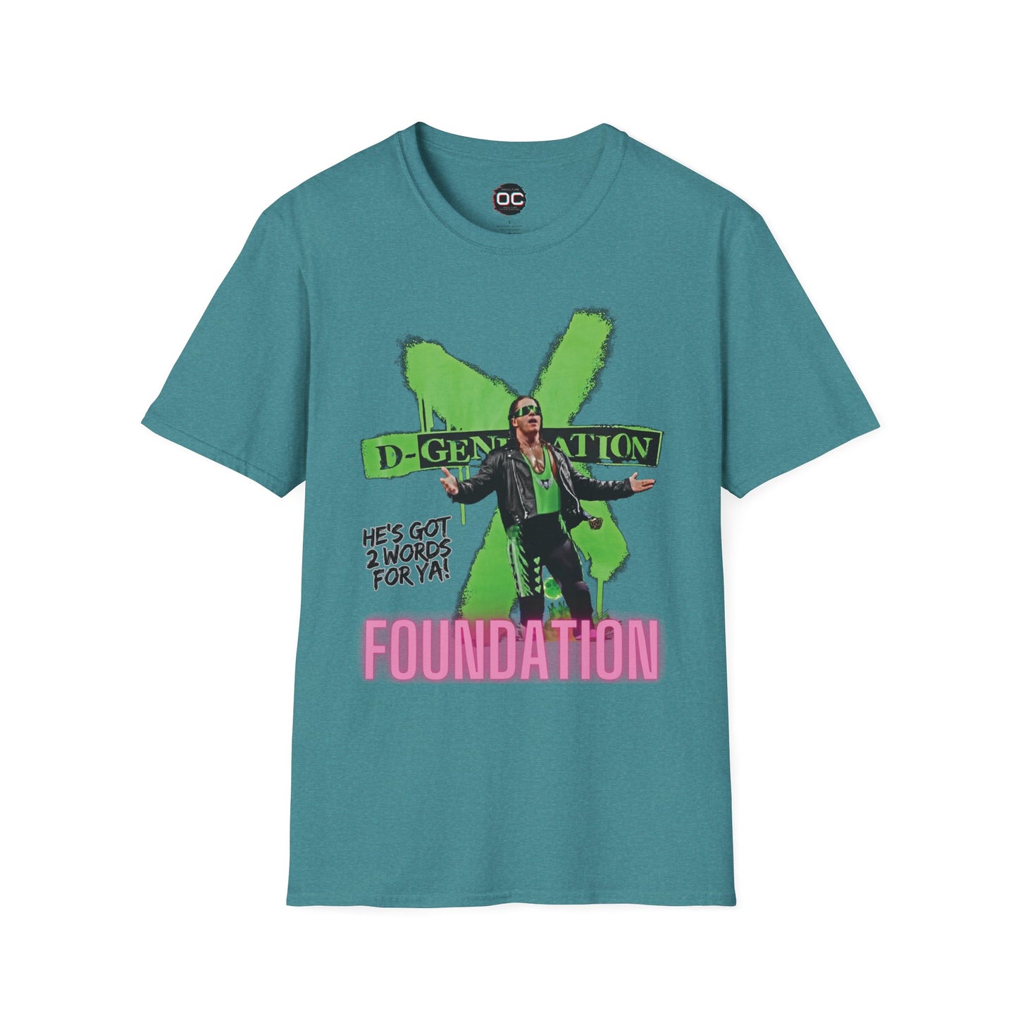 WWE Bret Hart D-generation X Unisex Softstyle T-Shirt, Wrestling Tee, Wrestling Fan Gift, Wrestling Shirt, Wrestling Apparel