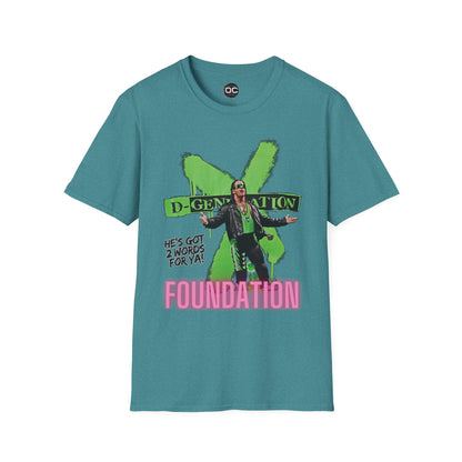 WWE Bret Hart D-generation X Unisex Softstyle T-Shirt, Wrestling Tee, Wrestling Fan Gift, Wrestling Shirt, Wrestling Apparel