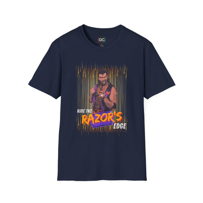 Ride the Razor’s Edge Tee – Razor Ramon Tribute Shirt